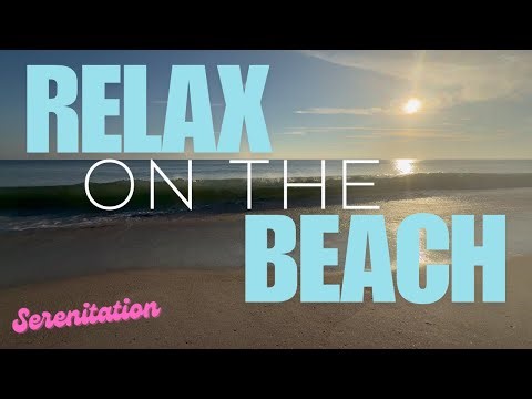 Gentle Ocean Waves at Sunrise | 10 Minute Meditation & Sleep Relaxation Relax on Beach Ep 1