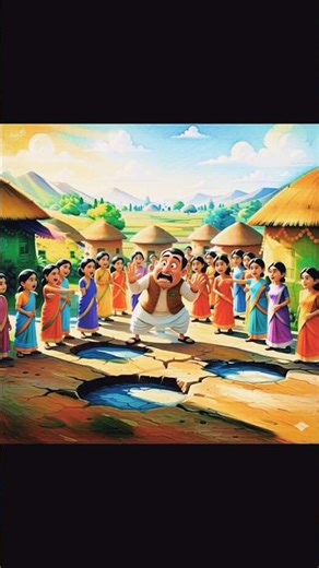 Lalchi Neta 🤑#shorts #emotionalstory #ai #cartoon #neta