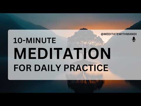 10-Minute Daily Meditation for Seniors | Relaxation & Mindfulness with Mandi Green