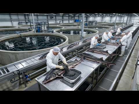 How $35,000 Black Caviar is Made (Inside a High-Tech Farm)