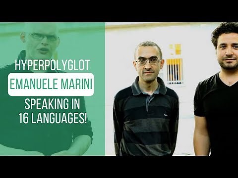 Hyperpolyglot Speaking in 16 Languages!