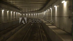 journey on the modern driverless underground Rail Metro System