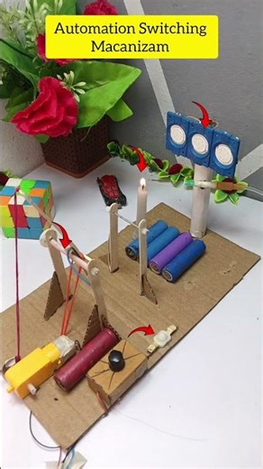 Smart Bulb ON/OFF System ⚡ | DC Motor Experiment