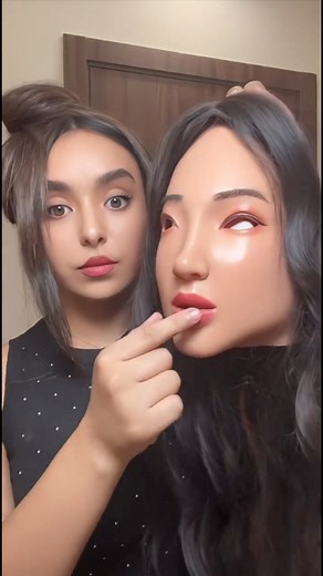 Testing Face Masks with My Sister! #fypシ゚viralシfypシ゚ | Nouhailaaitt