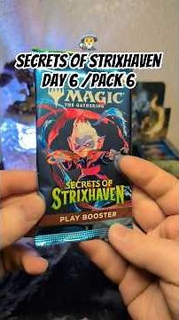 🧙‍♂️ We Gon' LEARN Today! Secrets of Strixhaven!🗿 Day 6/ Pack 6!