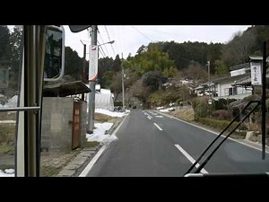 奈良交通 奈良営 120系統 前面展望 奈良市都祁交流センター～下水間～高畑町～JR奈良駅