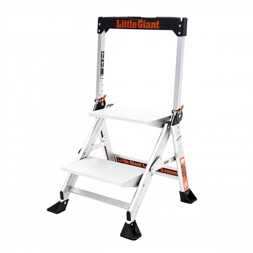 Little Giant Jumbo Step - 2 Step Ladder With Handrail