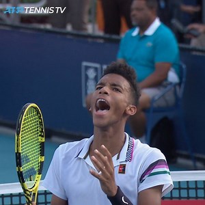 135K views · 4.3K reactions | HEAR. HIM. ROAR 女 Best shots as Felix Auger-Aliassime becomes the first male player born in the 2000s to climb into the world's top 50!  | Tennis TV | Facebook