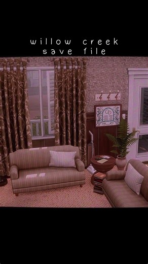 reconstruindo willow creek: save file realista 🌿| cc links + download #savefile #sims4 #sims4cc