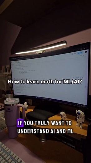 Danica Simic on Instagram: "To learn AI and machine learning, start with math. It makes learning ML much easier. @packtml Focus on linear algebra, calculus, multivariate calculus, probability, and statistics.These are the foundations of modern data science and AI. A great guide is Mathematics of Machine Learning by Tivadar Danka, which explains concepts clearly and shows how they connect to Python.Math can feel tough, but this book makes it manageable. And if you get stuck, join the Discord serv