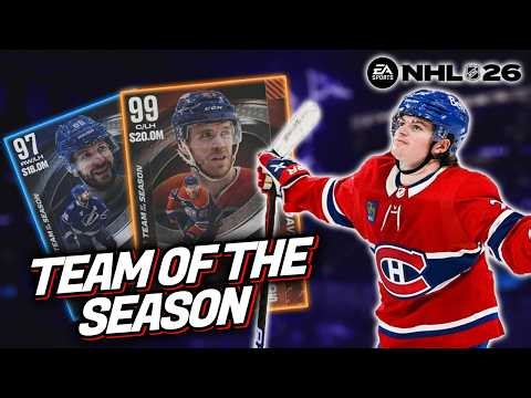 OÙ SONT LES TEAM OF THE SEASON DU CANADIEN!? - NHL 26 ÉQUIPE DE RÊVE