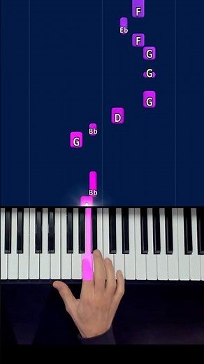 Howl's Moving Castle (Very Easy) 🎹• #Piano #Tutorial #Ghibli #Music #shorts