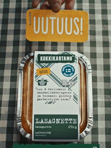 Uutuus Lasagnette Keravalta – Kokeile Herkkua!
