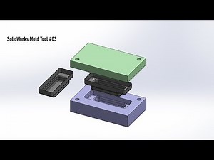 SolidWorks Tutorial | Mold Tool | Core Cavity Extraction #03