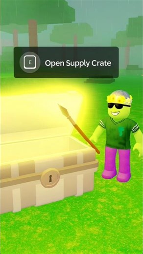 I Found a SECRET Supply Crate in Roblox!