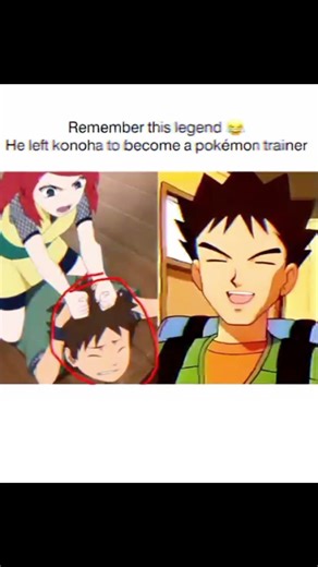 Brock Left Konoha to Become a Pokémon Trainer Legendary Naruto x Pokémon Crossover Meme