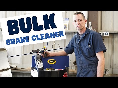 ZEP Bulk Brake Cleaner Despenser Unbox, Installation & Review