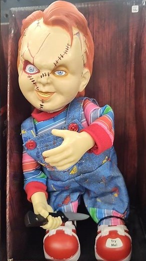 🔪 Chucky Childs Play Side Stepper Horror Doll Spirit Halloween Decor #trending #viral #shorts #fyp