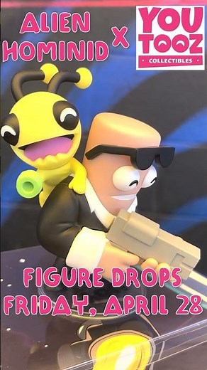 Alien Hominid x YouTooz Landing April 28!