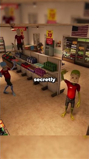 New funny sim game to play with your friends 👽 (Roadside Research) #shorts #gaming #coopgames