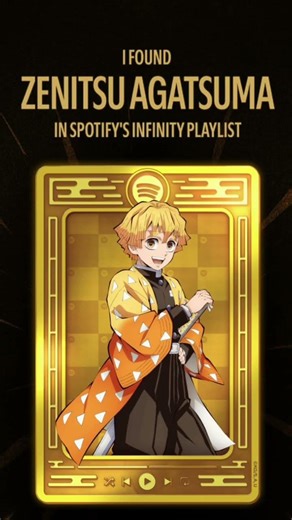 Characters of Spotify Infinity playlist #kimetsunoyaiba #demonslayer #anime