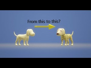 How to draw and paint ''Dog'' in paint 3D Software