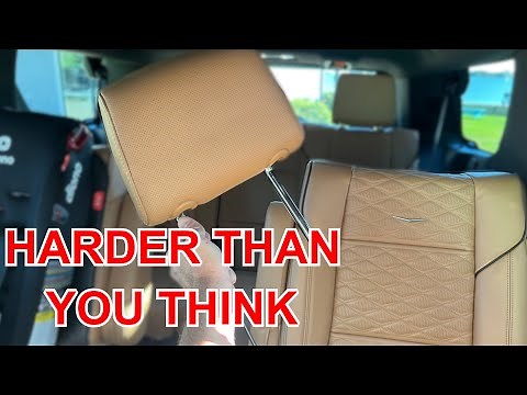 2021+ ESCALADE | YUKON | TAHOE HEADREST REMOVAL (AKA how to tear apart your seats)