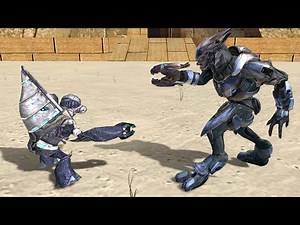 Halo 2 Grunt Ultra VS. Halo Reach Elites