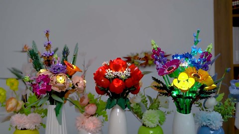 BRIKSMAX Led Light Kit for Lego-10280 Flower Bouquet - Compatible with Lego Icons Building Set- Not Include Lego Set
