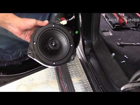 Toyota 4Runner How to install rear door speakers