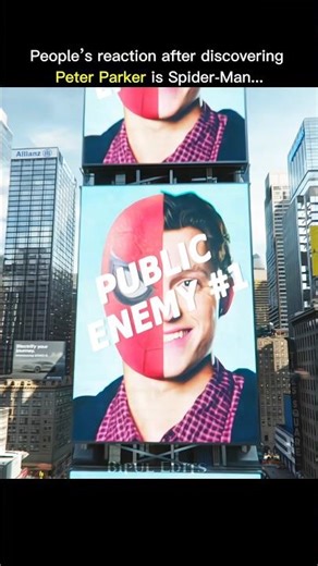 People reaction after discovering peter parker is spider man #marvel