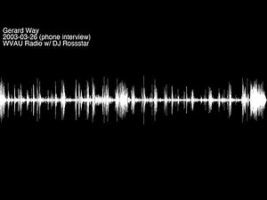 Gerard Way (My Chemical Romance), 2003-03-26 Interview, WVAU Radio w/ DJ Rossstar