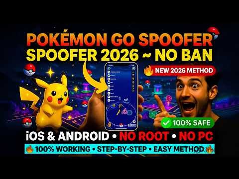 Pokemon Go Hack - LATEST Pokemon Go Spoofer iOS & Android | POKEMON GO SPOOFING TUTORIAL 2026