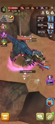 dinosaur universe#gaming #shortvideo