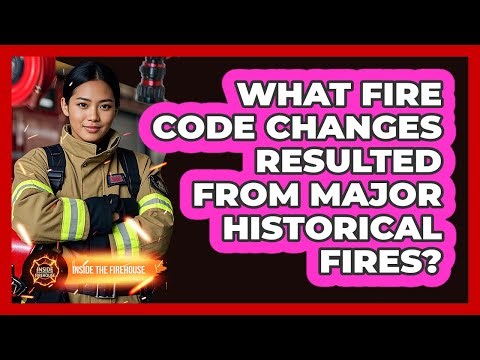 What Fire Code Changes Resulted From Major Historical Fires? - Inside the Firehouse