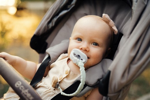 Watch NatureBond Baby Pacifier Soother Soothie Silicone Binky Newborn Teether Pacifiers 2 in 1 on Amazon Live