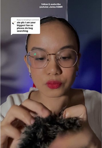 Replying to @dumpling #asmr #asmrsounds #asmrbugsearching #asmrph