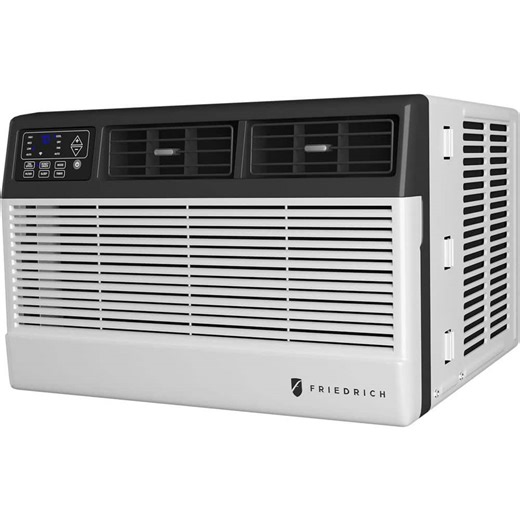 Check The Home Depot's Q&A Before Buying: FRIEDRICH Chill Premier 6,000 BTU (DOE) Window Air Conditioner Cools 250 sq. ft. with Remote and Wi-Fi Enabled