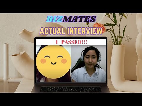 BIZMATES Actual Interview | Interview Q&A | Short Demo | Tips How To Pass Interview | My ESL Journey