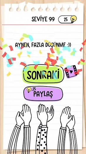 Brain Test Seviye 99