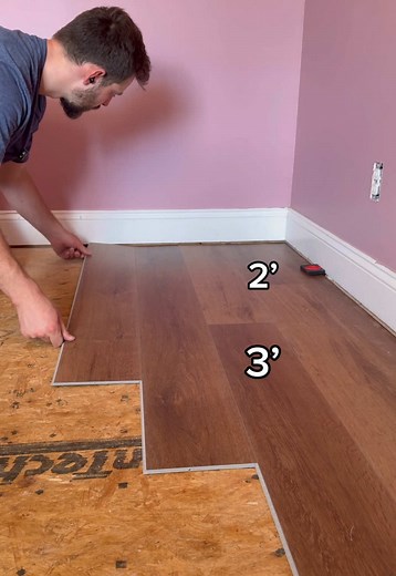 Staggering 4-Foot Planks for Flooring Projects