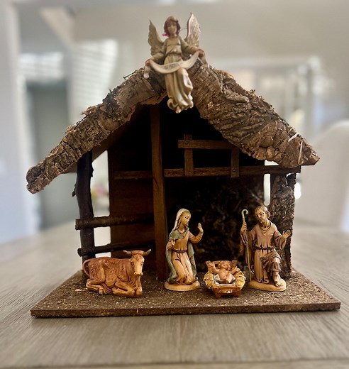 Vintage Fontanini Nativity Set: 8-piece Heirloom Depose Italy - Etsy