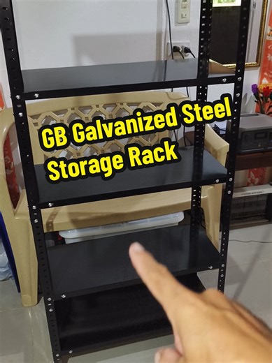 Galvanized Steel Storage Rack for Home and Office Use