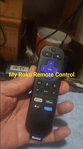 My Roku Remote Control ‪@ProfDavidJDelosReyes‬ #roku #remotecontrol