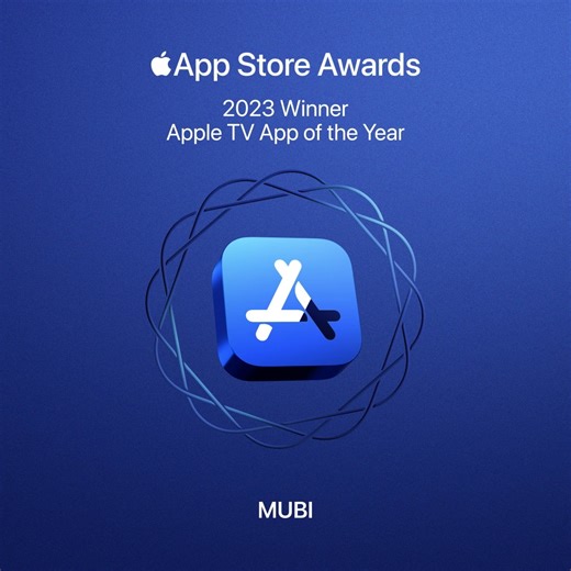 1.6K views · 97 reactions | Thrilled to be named Apple TV App of the Year at App Store's 2023 #AppStoreAwards. | MUBI | Facebook