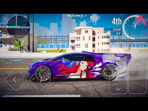 Bugatti Chiron Max Level Racing Driving Open World Game | Drive Zone Online Gameplay