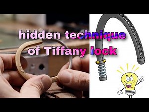 bracelet spring lock explanation tutorial for jewellery making Tiffany bracelet spring lock tutorial
