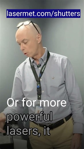 The Advantage of Laser Beam Shutters #lasersafety #lasermet #beamshutters