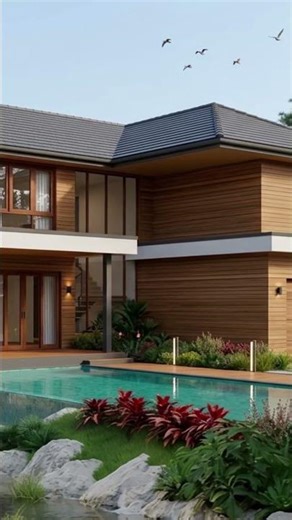 Modern Timber Villa with Infinity Pool: The Pinnacle of Luxury Resort Living ✨🏡