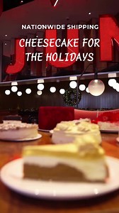 🎄Make your holiday merry and bright with Junior's! Perfect for hosting, gifting or adding a holly jolly touch to any celebration. ✈️🍰 Nationwide shipping starts at juniorscheesecake.com | Junior's Restaurant & Cheesecake